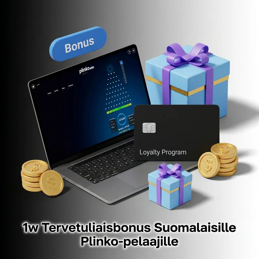 1w Plinko tervetuliaisbonus 600% ja 500 ilmaiskierrosta suomalaisille pelaajille kryptotalletuksella