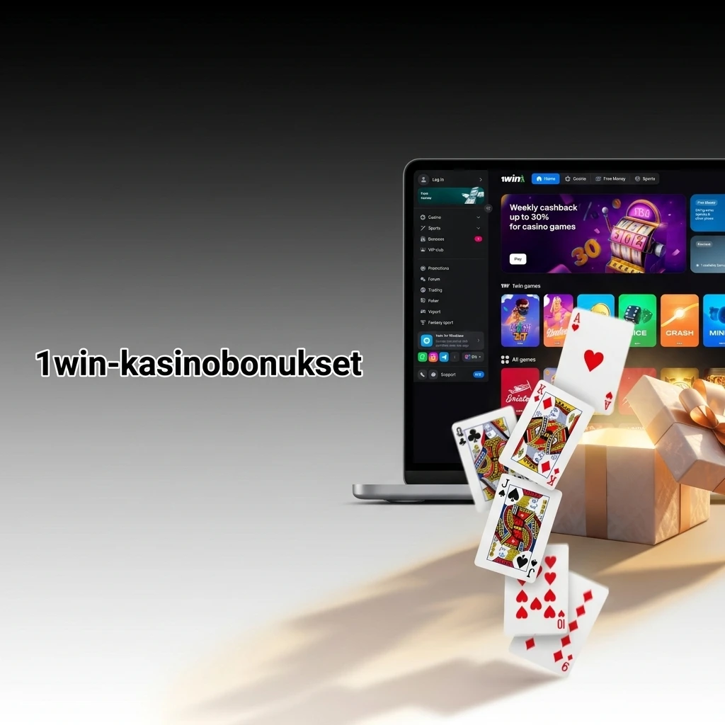 1win-kasinobonukset: talletusbonus, cashback, live-kasino ja ilmaiskierrokset kolikkopeleissä