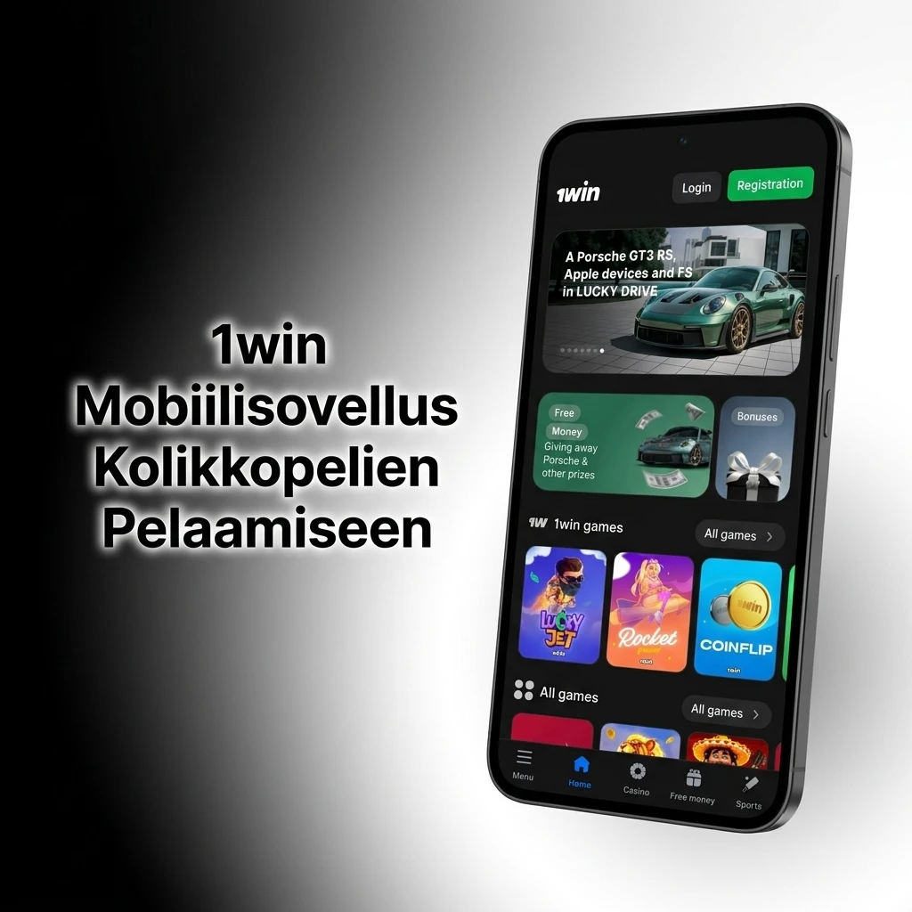 1win mobiilisovellus kolikkopelien pelaamiseen – asenna Android tai iOS ja pelaa missä tahansa