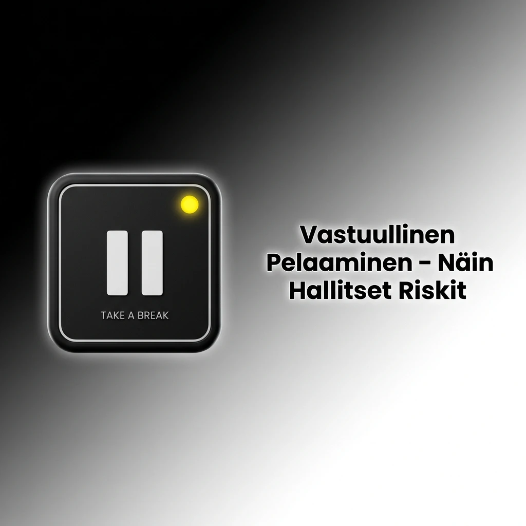 Vastuullinen pelaaminen: hallitse riskit asettamalla budjetti, käyttämällä rajoja ja pitämällä taukoja.