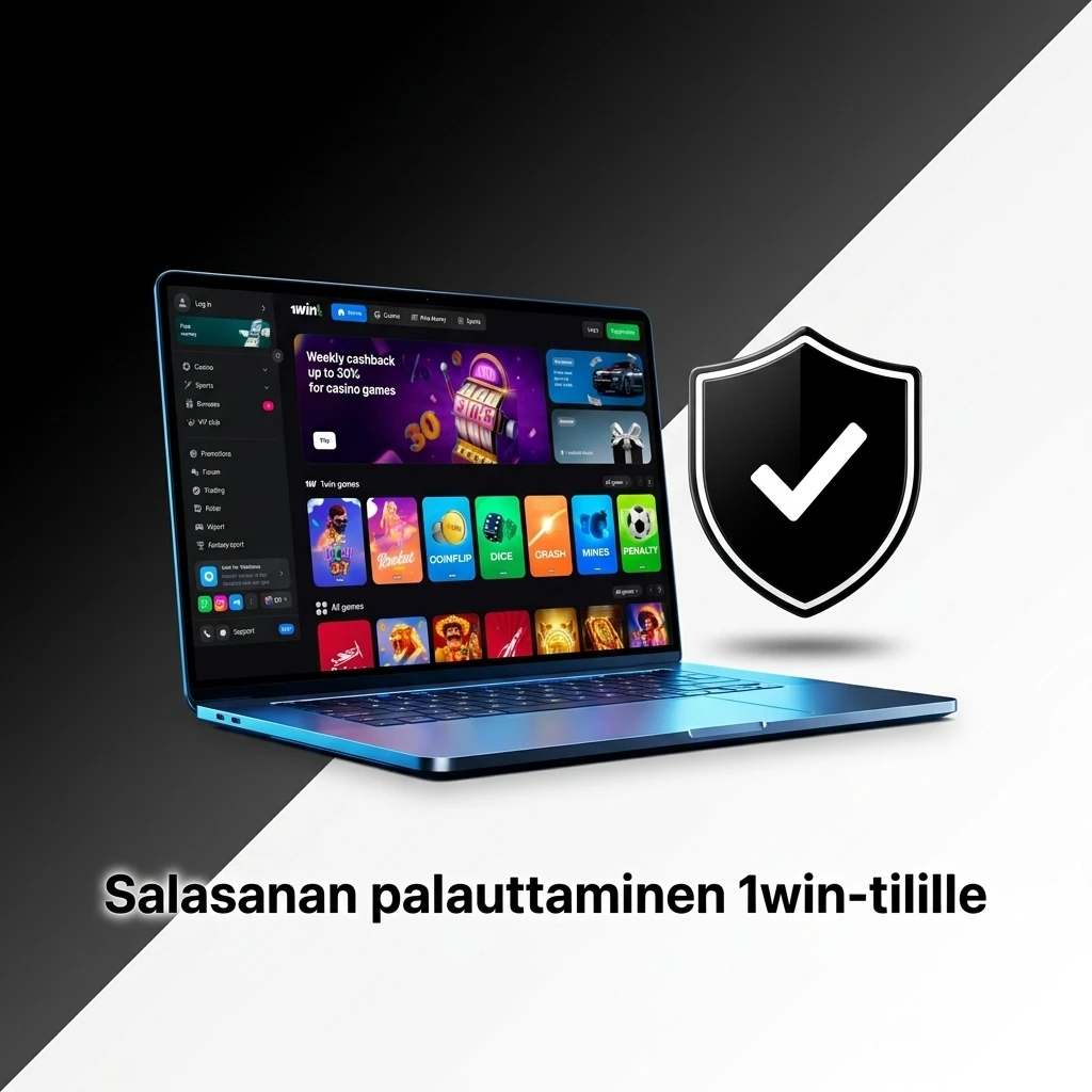 1win-tilin salasanan palauttaminen sähköpostin tai puhelinnumeron avulla