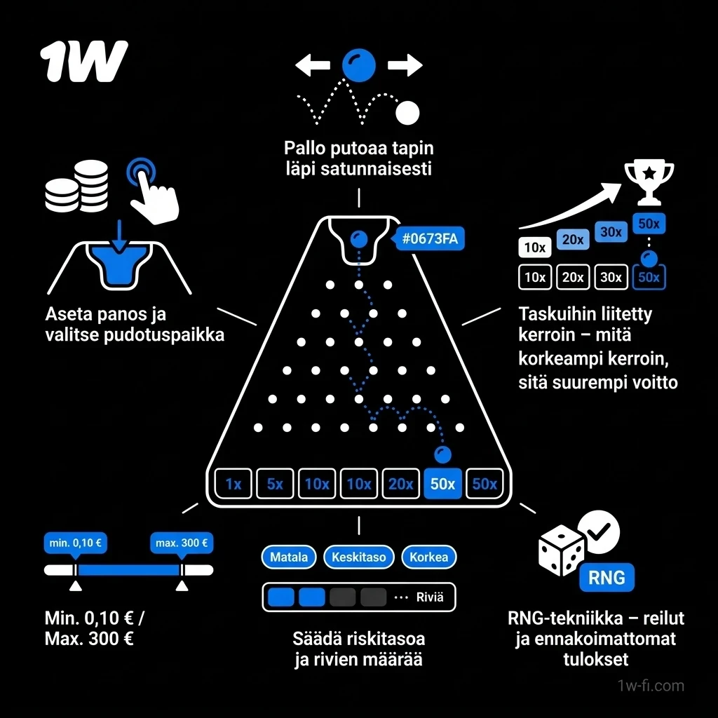 Tutustu 1w Plinko sääntöihin ja opi, miten tämä jännittävä online-kasino peli toimii käytännössä.