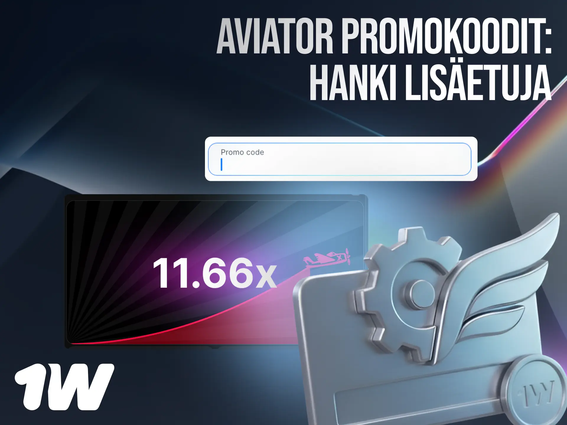 1w Aviator promokoodit Suomessa lisäetujen ja bonusten lunastamiseen.