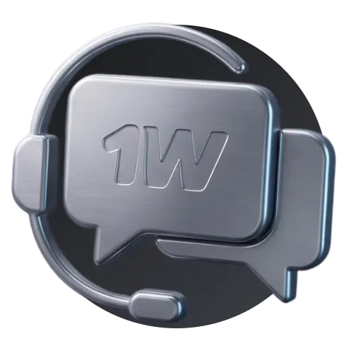 1w live-chat-tuki 24/7 Suomessa Aviator-pelaajille keskimäärin kahden minuutin vastausajalla.