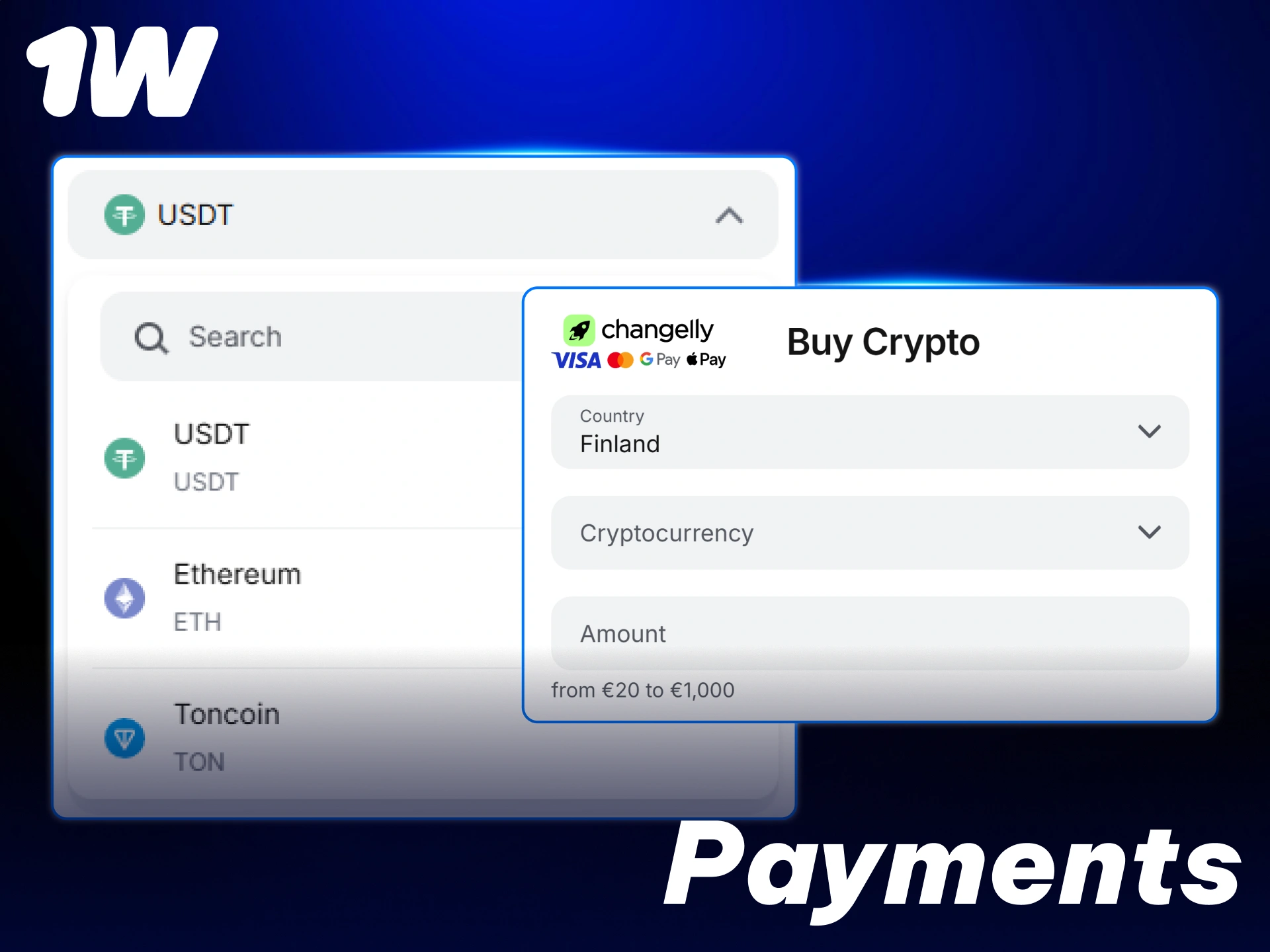 Manage your digital currency transactions safely and quickly at 1w.