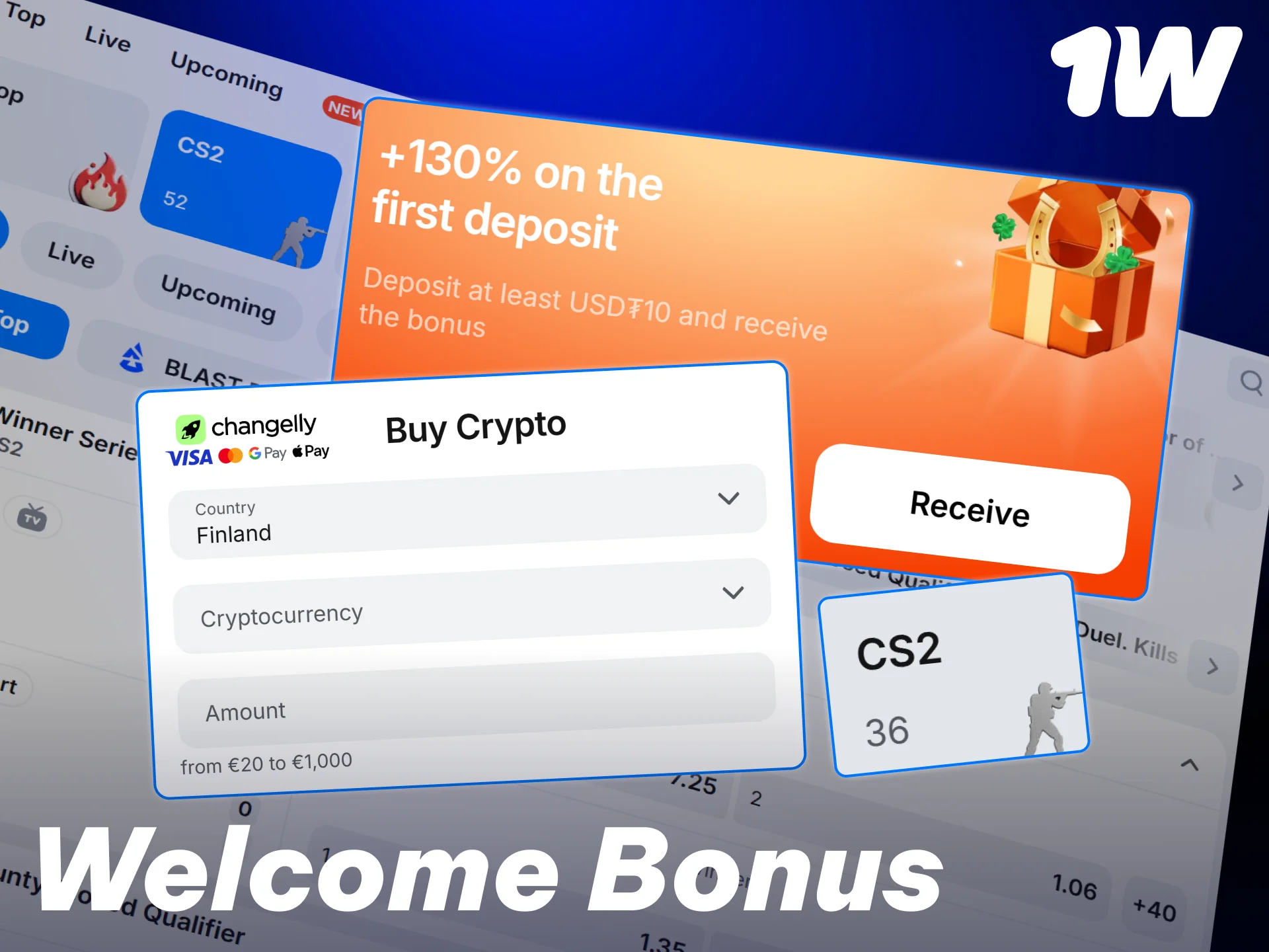 Claim your massive sign-up reward to boost your CS2 stakes at 1w.
