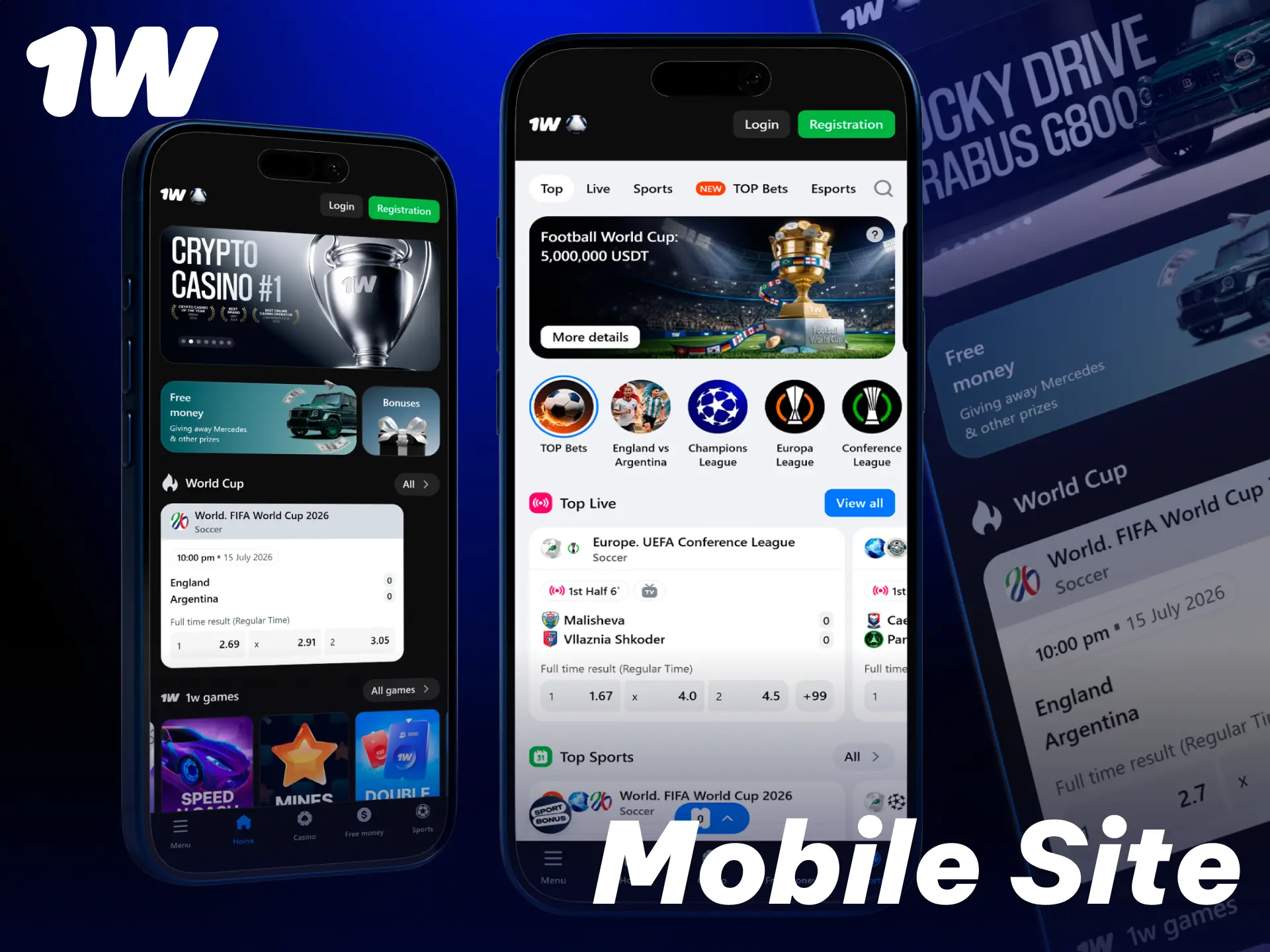 Open the optimized smartphone browser version to play games on 1w.