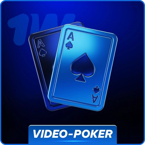 Combine strategy and luck to form winning card hands at 1w.