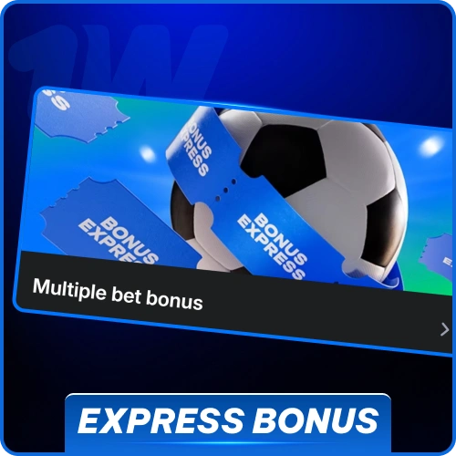 Combine multiple sports selections to maximize your payouts on 1w games.