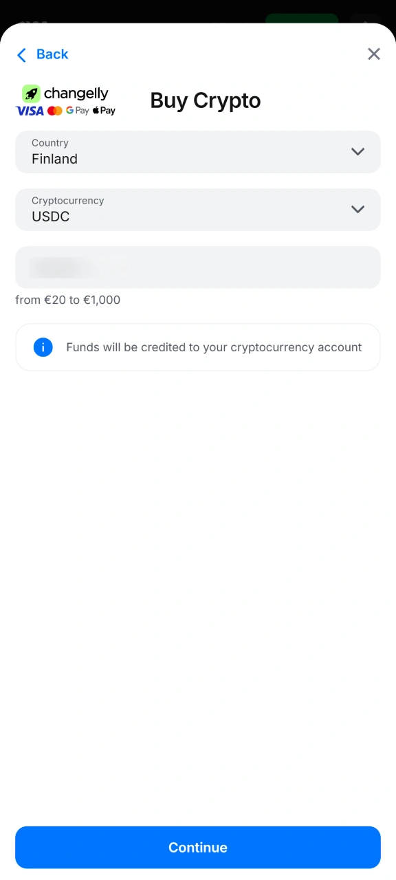 Top up your balance using crypto to play exciting 1w games.
